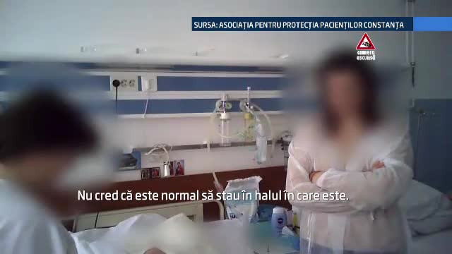 Spitalul Judetean din Constanta, un pericol pentru pacienti. Replica unei asistente: "Nu e normal sa stam langa un bolnav"
