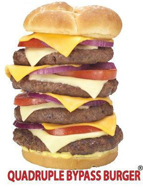 Burgerul ce contine 9.982 de calorii. Proprietarul restaurantului care l-a inventat spune ca "te poate ucide"