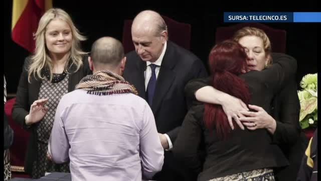 11 romani, care au fost raniti in atacul terorist de la Madrid, din 2004, au fost decorati de guvernul spaniol