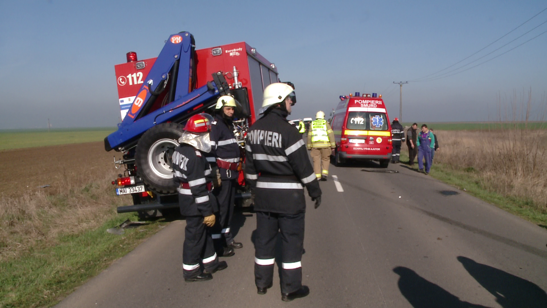 Accident teribil petrecut in aceasta dupa-amiaza in Maramures. Un sofer a fost prins sub camion, in rapa