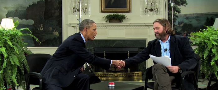 "Cum este sa fii ULTIMUL presedinte de culoare?". Replica pe care Obama i-a dat-o vedetei din Hangover dupa intrebarea asta