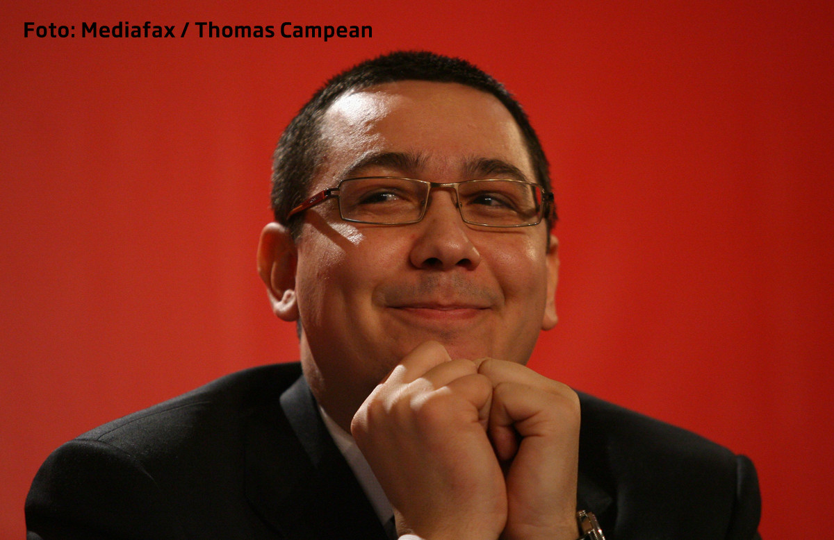 Victor Ponta fericit