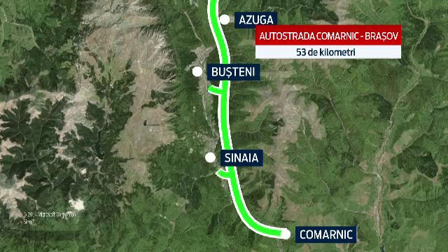 Autostrada lui Sfantu' Asteapta. Cu o luna inainte de inceperea lucrarilor, bate vantul pe viitorul drum Comarnic - Brasov