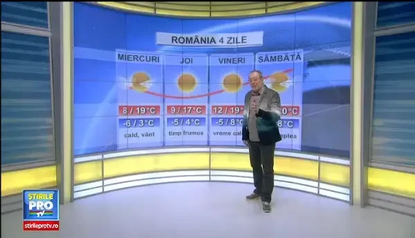 Vreme frumoasa si calda, cu temperaturi de pana la 19 grade, in Oltenia. Prognoza pana sambata