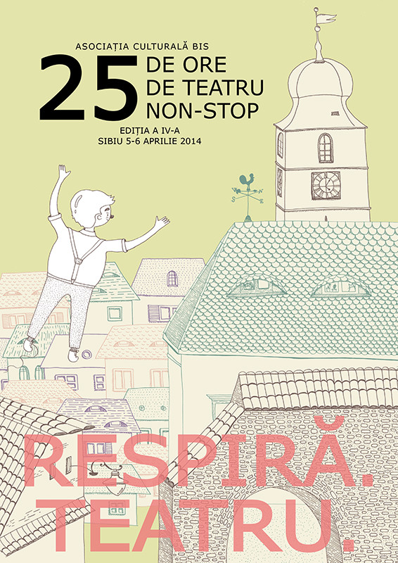 Maraton de teatru. Incepe a patra editie a festivalului „25 de ore de teatru non-stop”