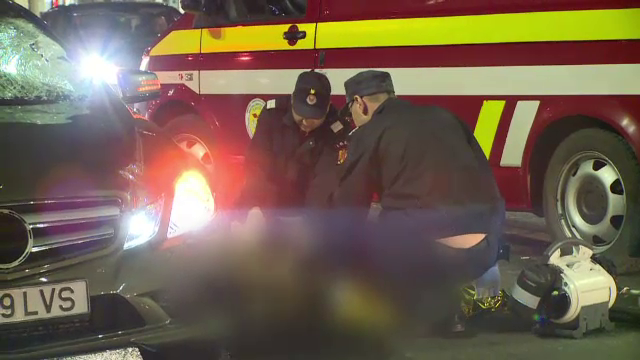 O tanara a platit cu viata pentru ca a traversat prin loc nepermis, in Capitala. Soferul facea "liniute" pe bulevard