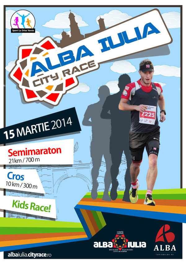 Peste 600 de sportivi din toata tara vor lua sambata startul la competitia de atletism, Alba Iulia City Race