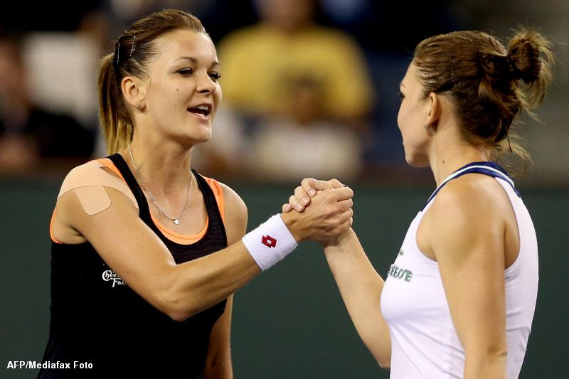 Simona Halep, invinsa de Agineszka Radwanska in semifinale la Indian Wells. De luni, romanca va ocupa locul 5 WTA
