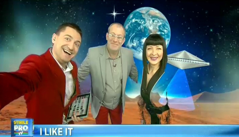 iLikeIT. Selfie pe Marte cu George Buhnici, Busu si Neti Sandu. Aplicatia gratuita cu care puteti face acelasi lucru