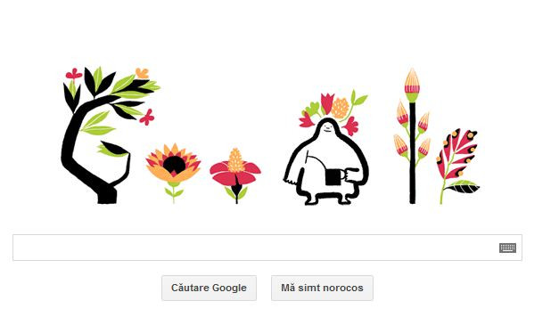 ECHINOCTIUL DE PRIMAVARA 2014, sarbatorit de GOOGLE cu un DOODLE. Cum ne influenteaza fenomenul
