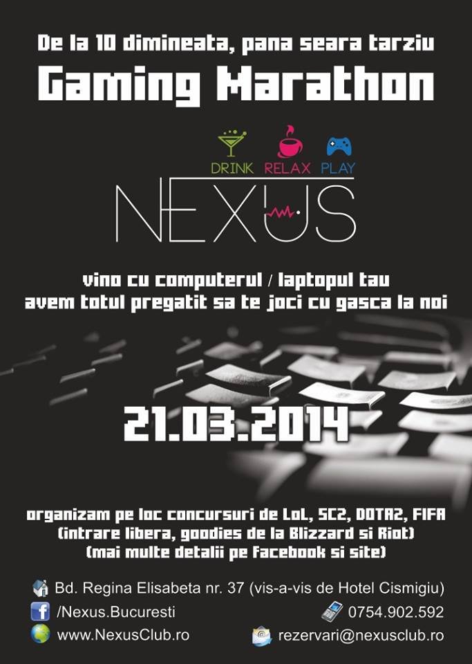 Gaming Marathon - Nexus