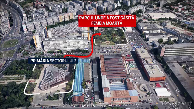 Locul atacului cainilor maidanezi, langa primaria Sectorului 2