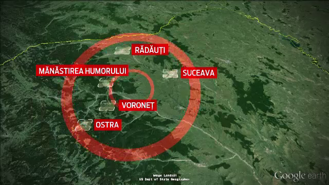 Alerta care a pus pe jar echipe de politisti, medici si jandarmi in Suceava. Zeci de apeluri anuntau prabusirea unui avion