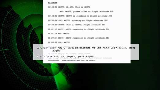 Avionul disparut. Transcriptul celor 54 de minute de conversatii intre piloti si turnul de control publicat de The Telegraph