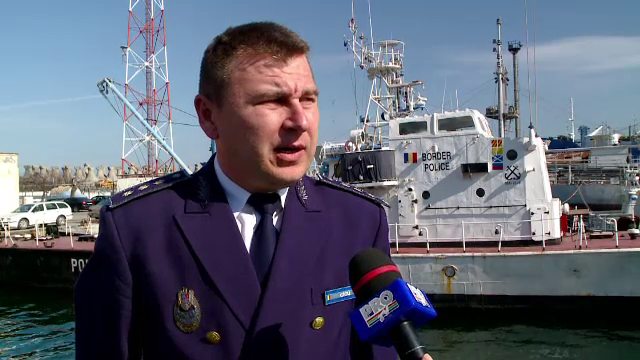 Cristian Cicu, comandantul grupului de nave ale Garzii de Coasta