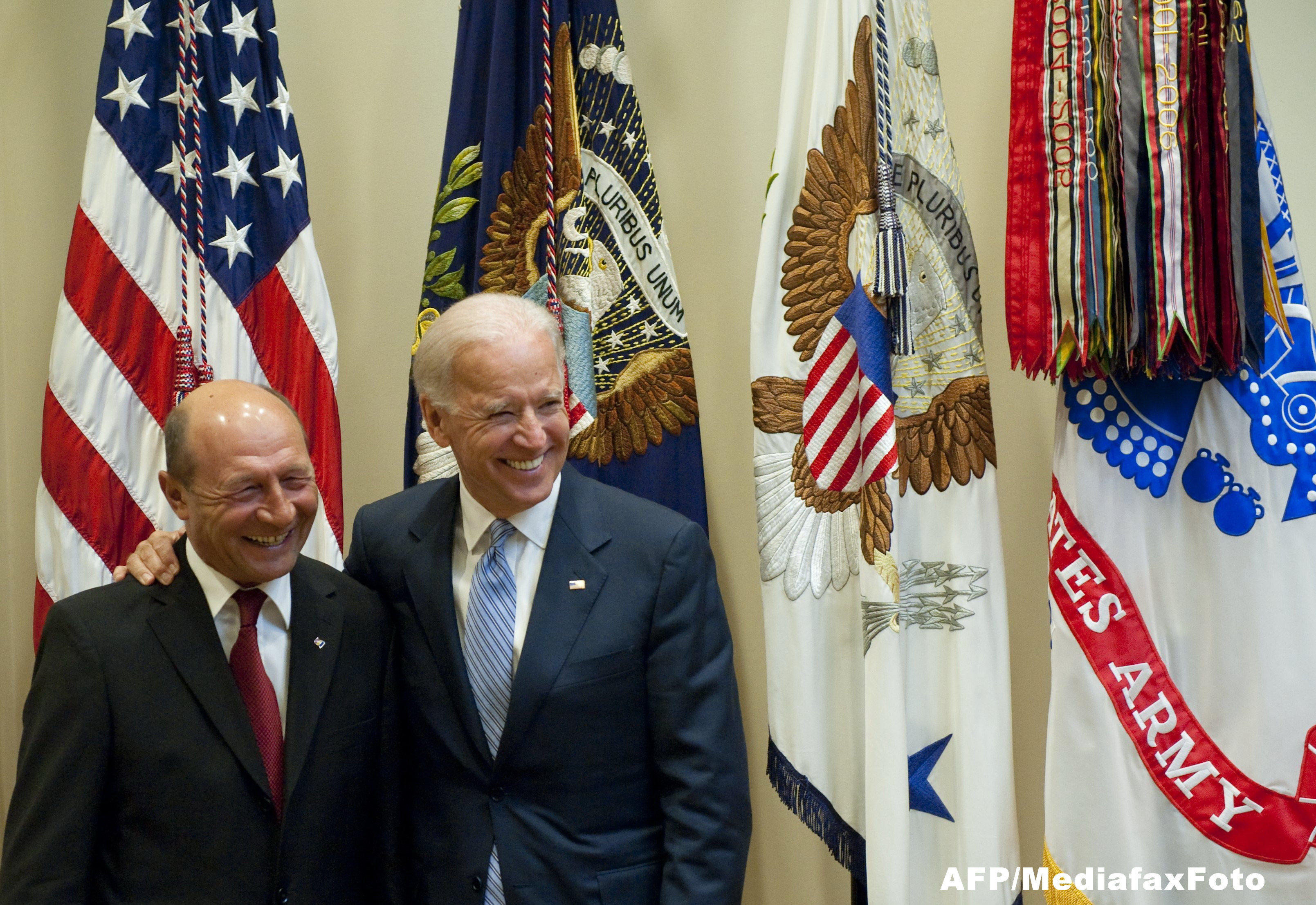 Traian Basescu, Joe Biden