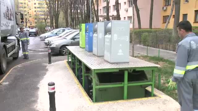 Pubelele subterane, solutia civilizata pentru a scapa de mirosurile si mizeriile de pe strazile din Capitala