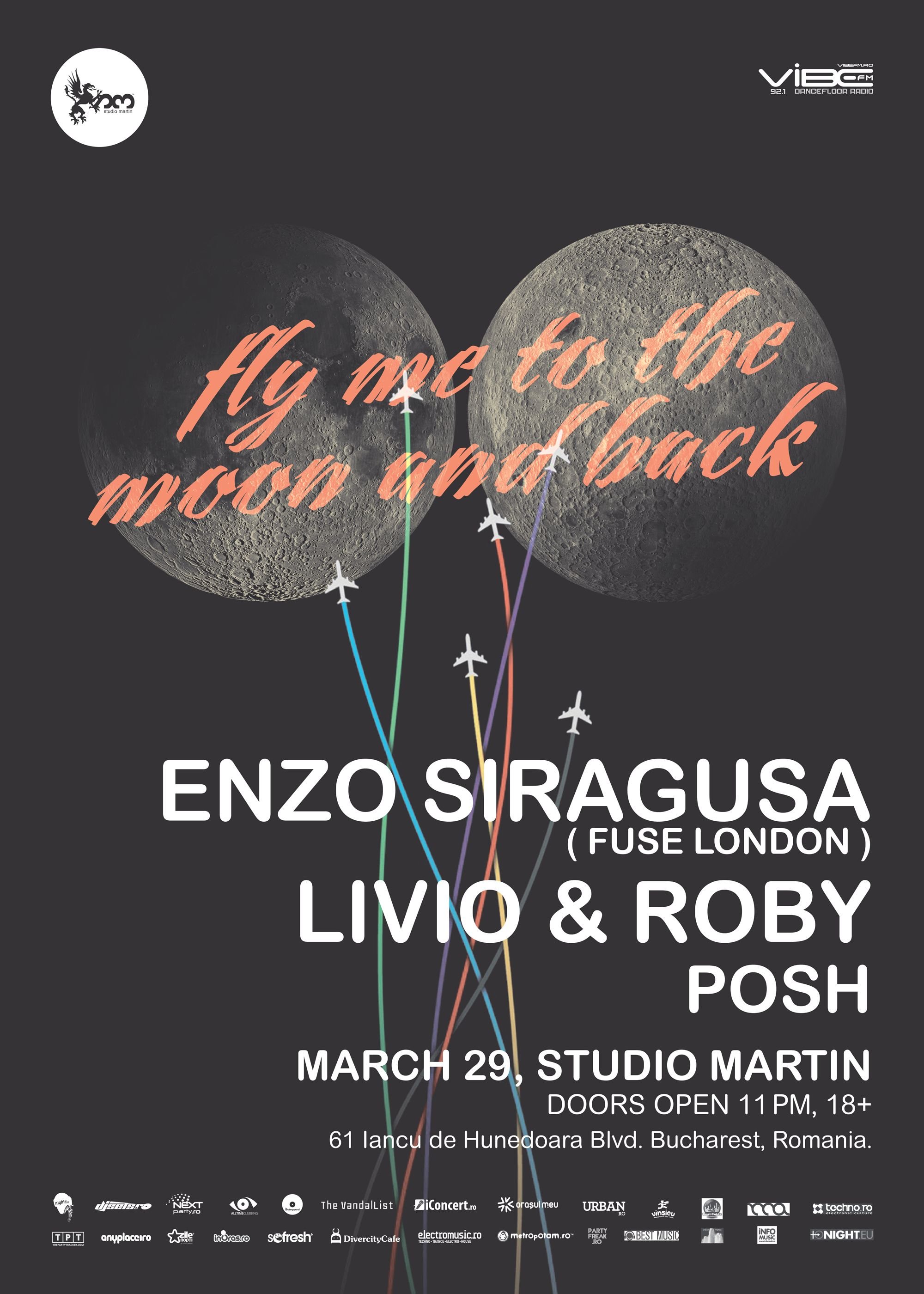 Fly Me to The Moon and Back - Livio&Roby, Enzo Siragusa, Posh