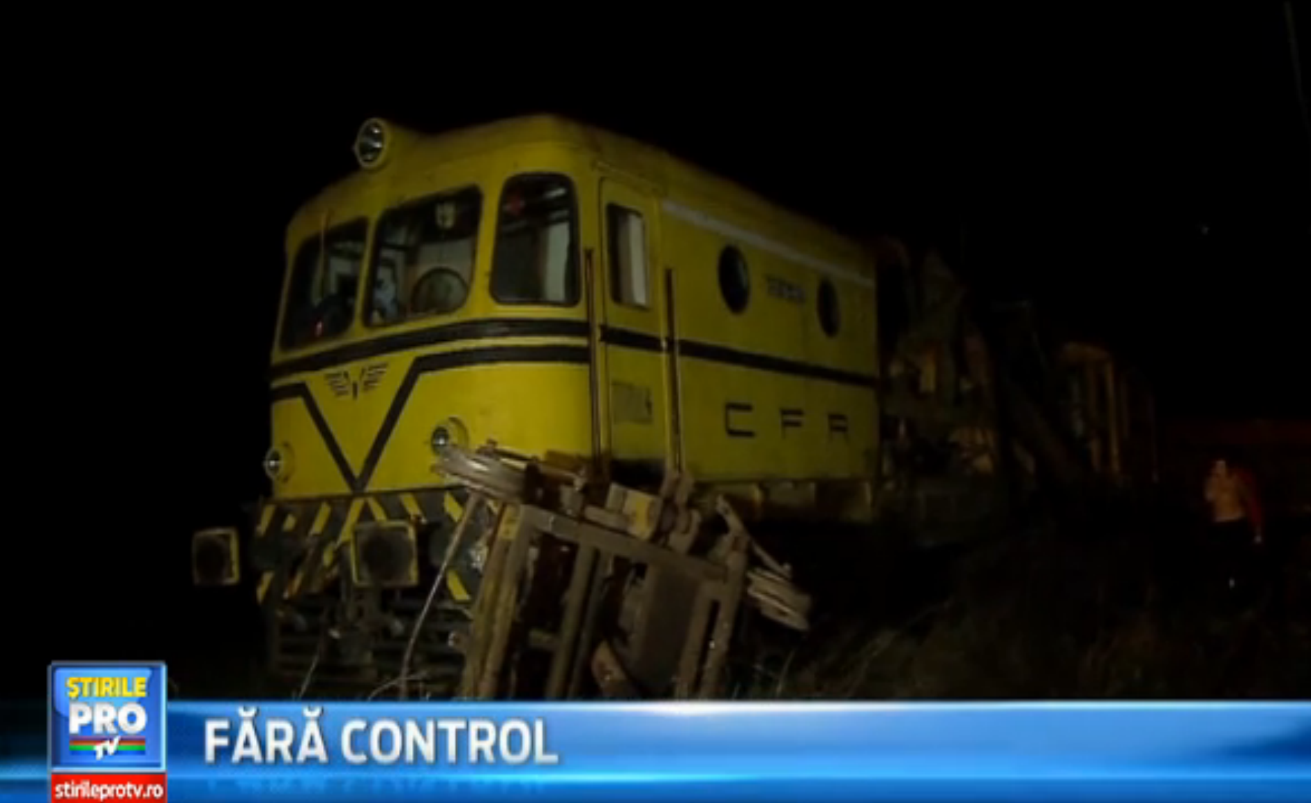 O drezina scapata de sub control a parcurs 12 km pe calea ferata. Trenurile de pe ruta Simeria-Petrosani au avut intarzieri