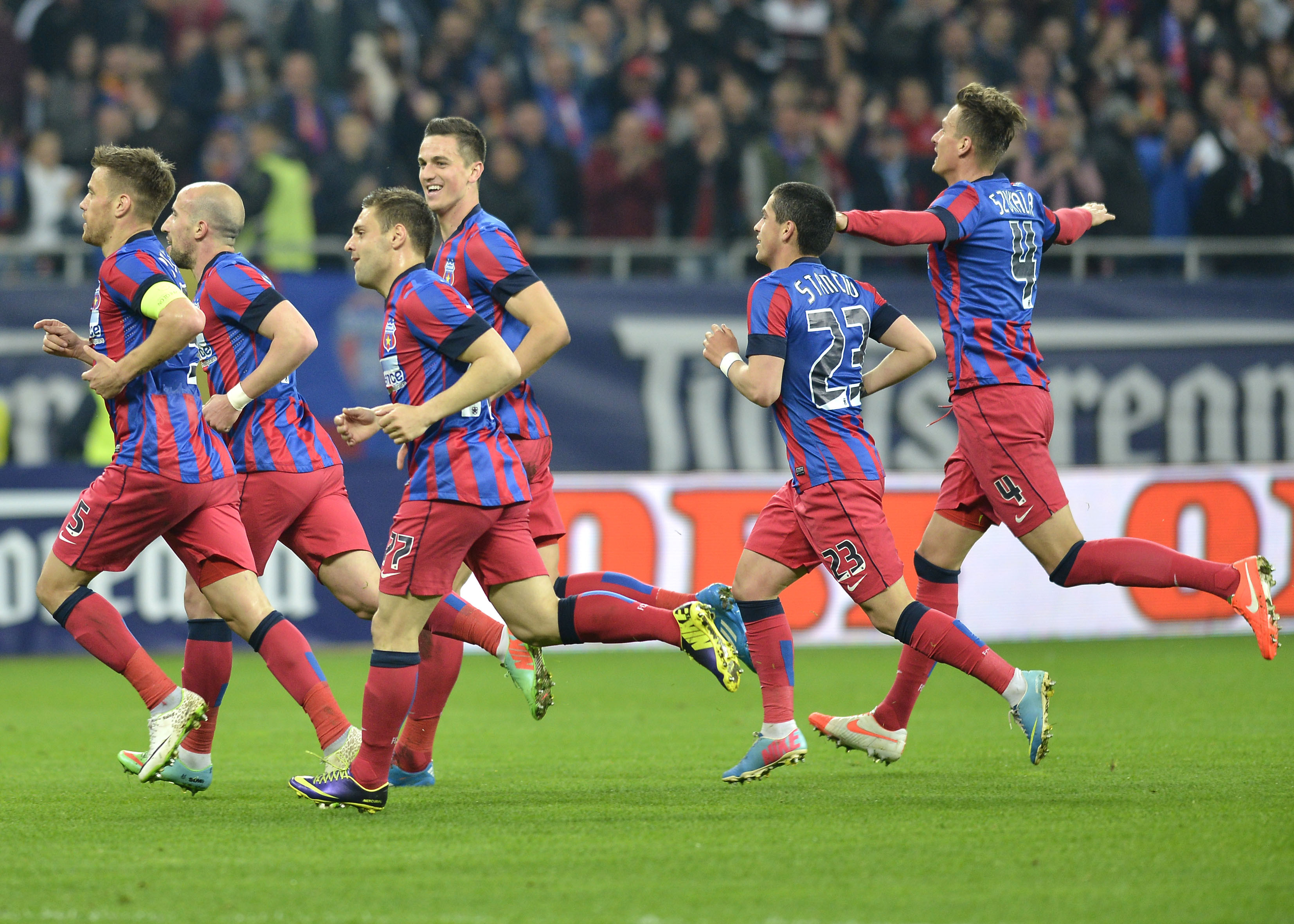 STEAUA - DINAMO. Peste 4 milioane de romani au urmarit in minutul de aur meciul din Cupa Romaniei