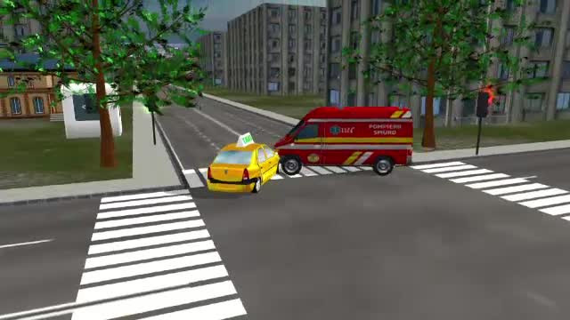 Animatie grafica StirileProTV. Filmul accidentului din Capitala, in urma caruia un barbat de 30 de ani a murit