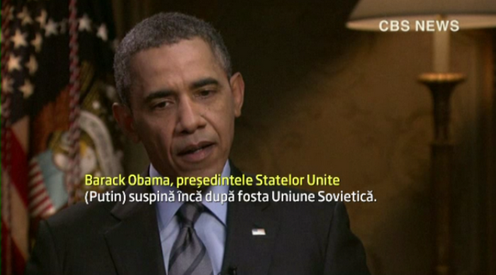 Discutii la nivel inalt Obama - Putin pe tema integritatii Ucrainei. Liderul SUA spune ca Putin "suspina dupa URSS"