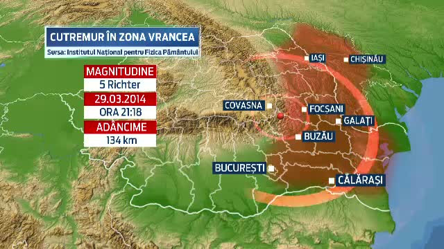 Explicatiile expertilor, dupa cel mai puternic cutremur din 2014, in Romania. La ce ne putem astepta