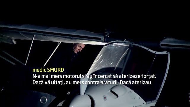 Avion Ikarus C42 prabusit in Giurgiu