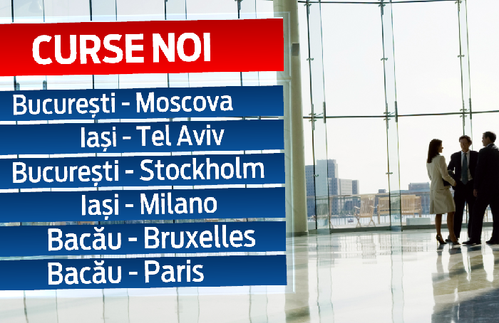 Noile curse TAROM, intr-un an cu recorduri pentru aeroportul Henri Coanda. Peste 8 milioane de romani vor zbura in vacanta