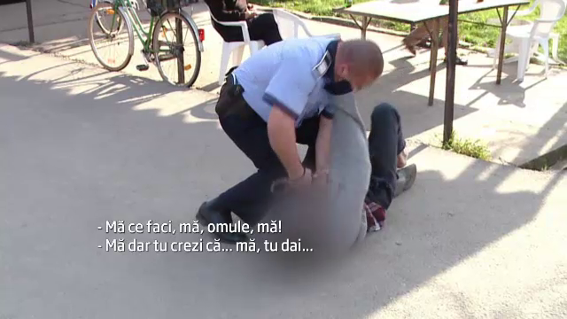 "Eu sunt eu, tu esti tu". Vorbele filozofice ale unui sofer beat si violent, imobilizat cu greu de politisti