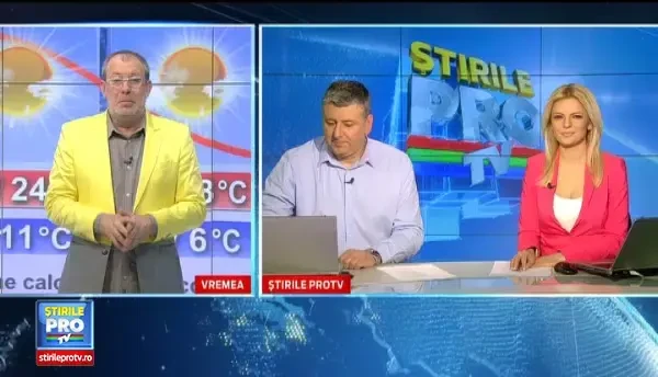 Prognoza meteo pentru urmatoarele 3 zile