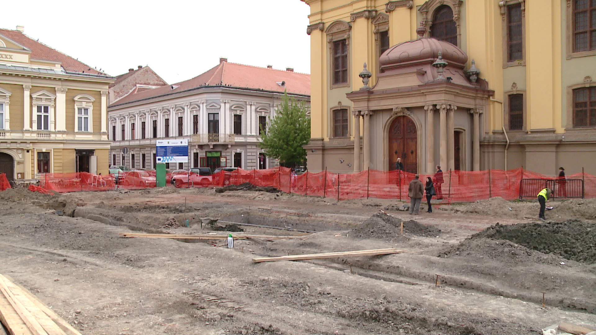 VIDEO.Descoperirea facuta de arheologi in centrul vechi al Timisoarei. "A fost probabil cu mii de ani in urma zona de desert"