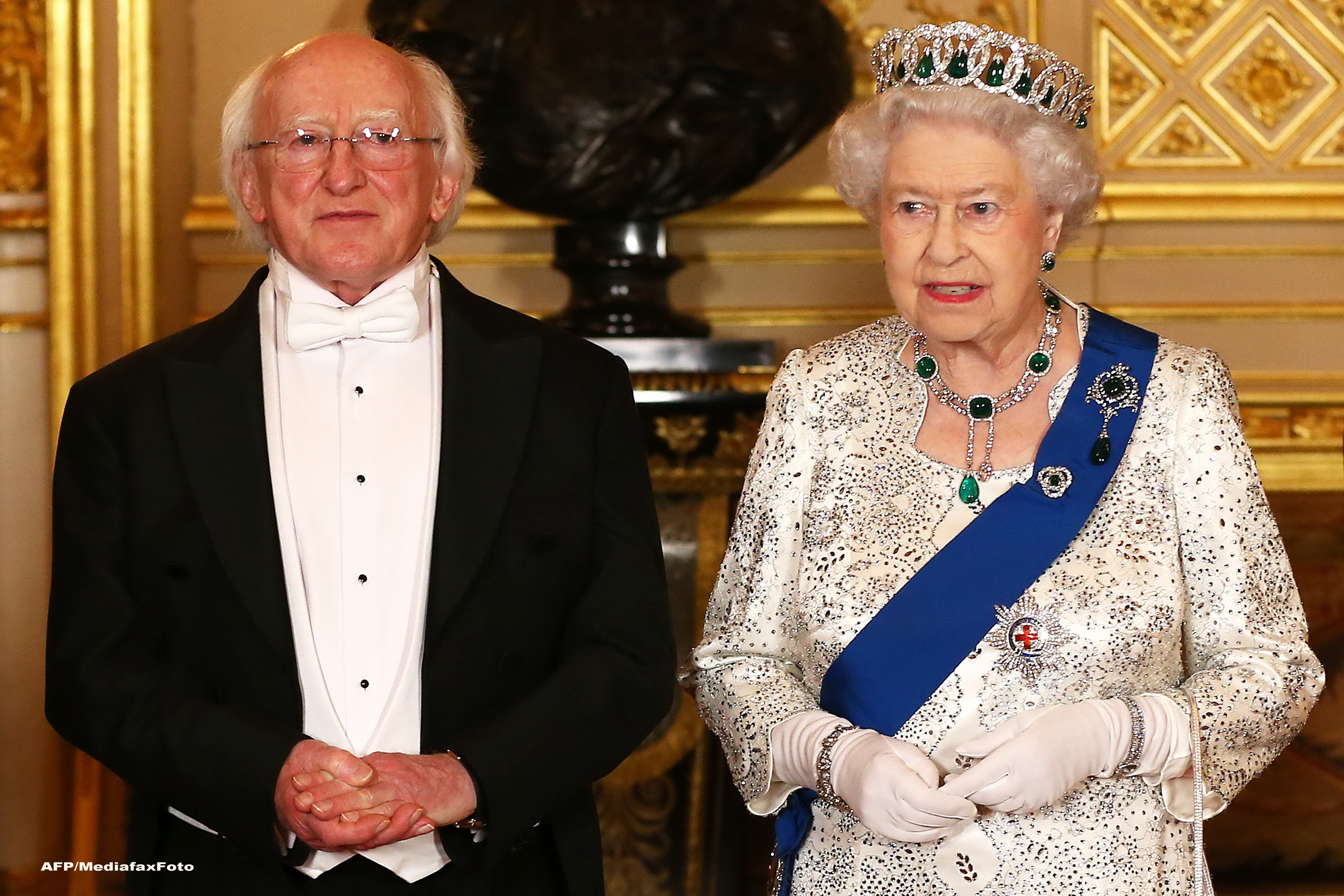 Vizita istorica. Michael Higgins, primul presedinte al Irlandei care face o vizita oficiala in Anglia in ultimele 9 decenii