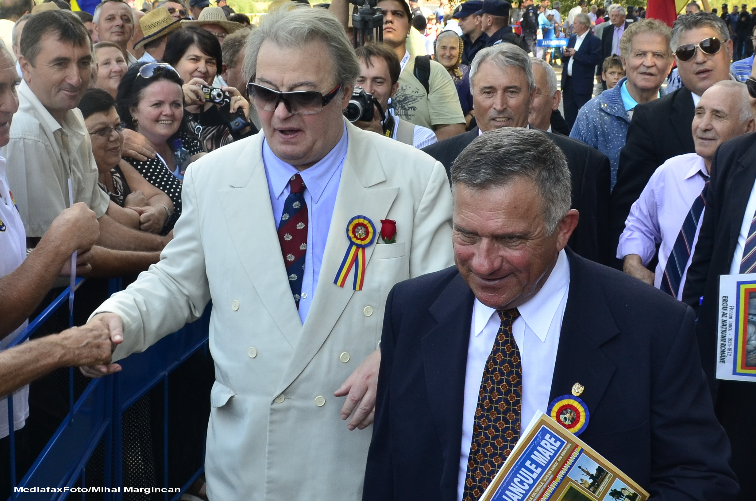 Alegeri europarlamentare 2014. Gheorghe Funar a depus plangere la politie impotriva lui Vadim Tudor din cauza semnaturilor