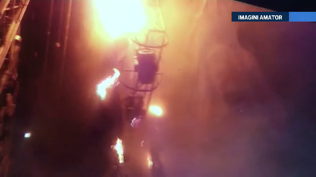 Incendiu la Teatrul National din Capitala. Angajatii i-au ajutat pe pompieri sa stinga flacarile