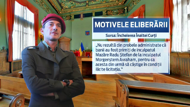 Motivul pentru care cererea de arest preventiv a fost respinsa in cazul Mazare. Instanta explica de ce l-a lasat in libertate