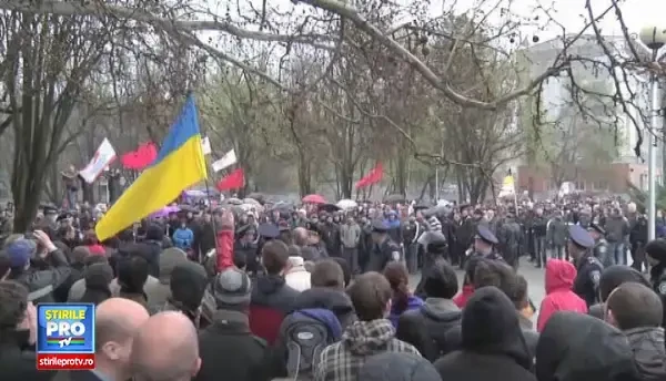 Criza in Ucraina. Incidente cu pierderi de vieti omenesti in Donetk