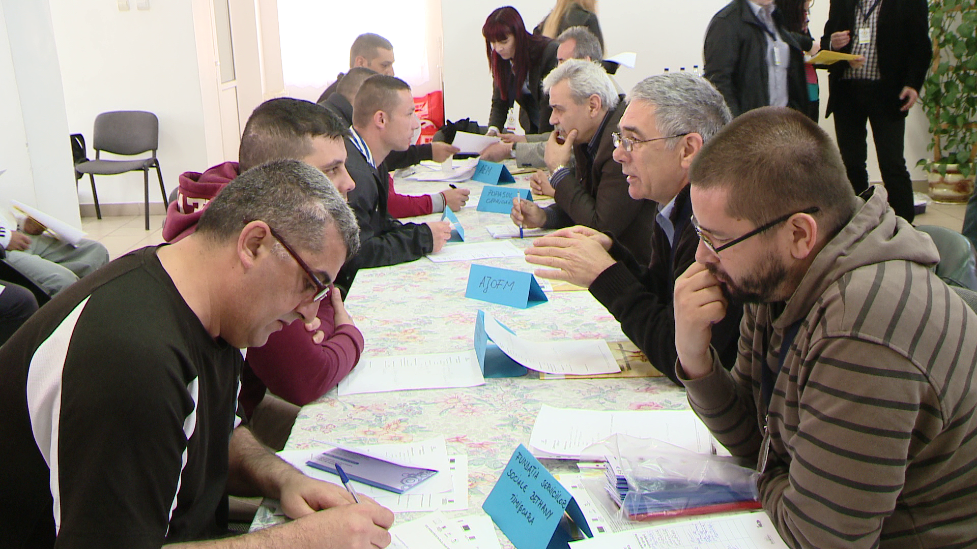 Targ de joburi la Penitenciarul Timisoara. Cei care isi ispasesc pedeapsa aici si-au gasit loc de munca din timpul detentiei