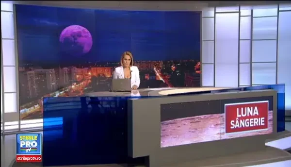 "Luna insangerata". Profetii din antichitate asociau fenomenul cu Apocalipsa