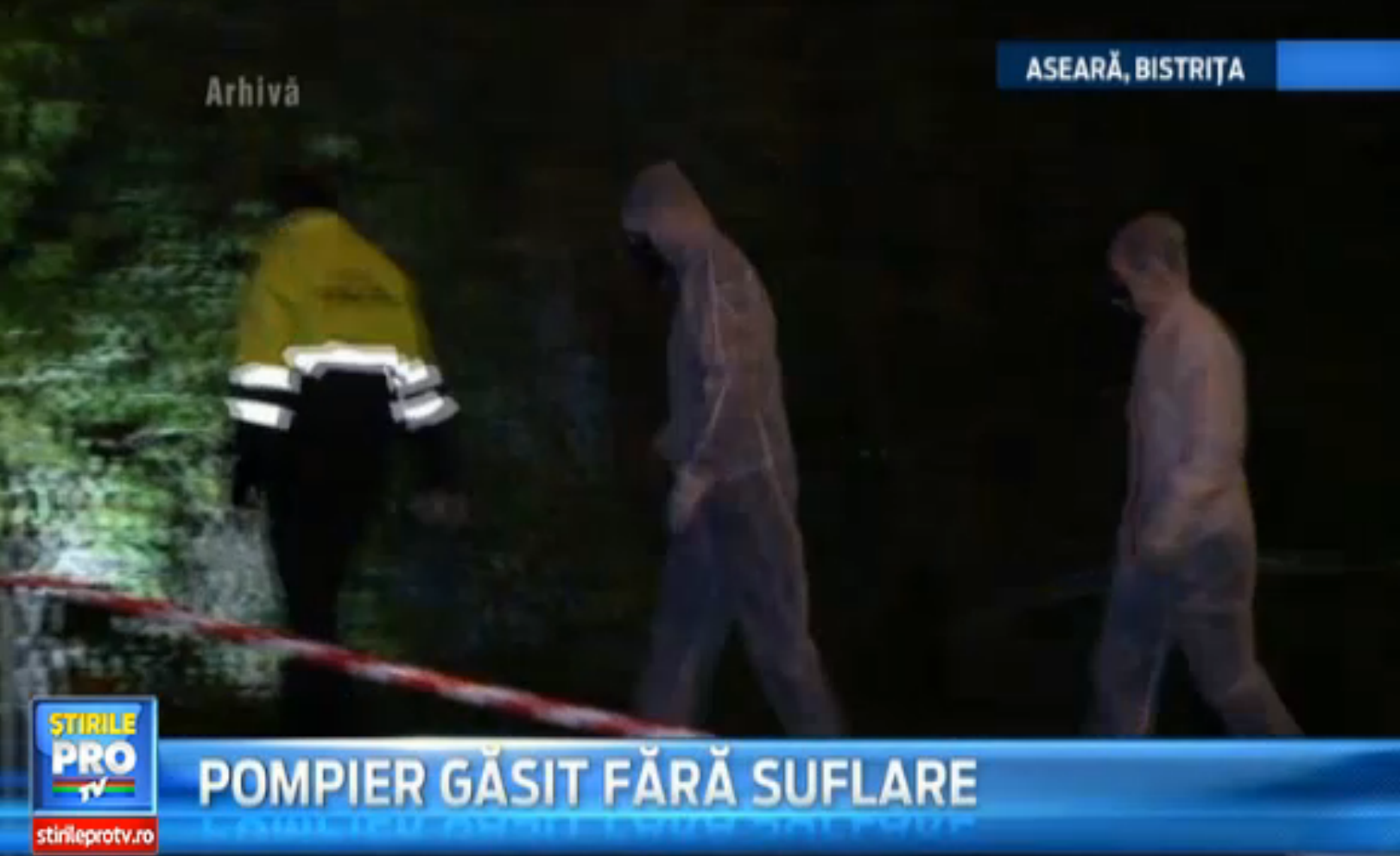 Se adanceste misterul in cazul mortii pompierului de 29 de ani, din Bistrita, gasit mort intr-o padure