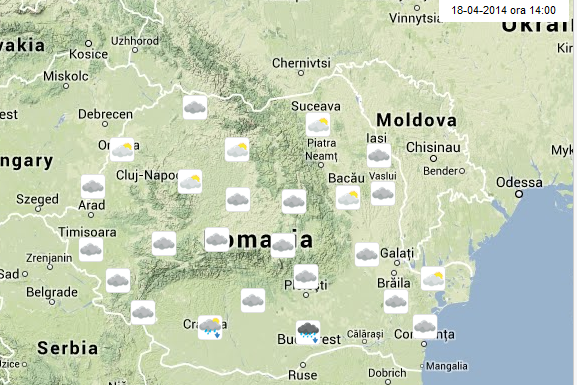 COD GALBEN de inundatii pe raurile din 13 judete, pana duminica seara. Zonele care ar putea fi afectate