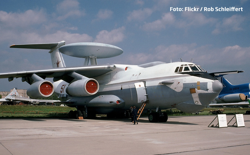 A-50 avion rusesc de monitorizare si radar