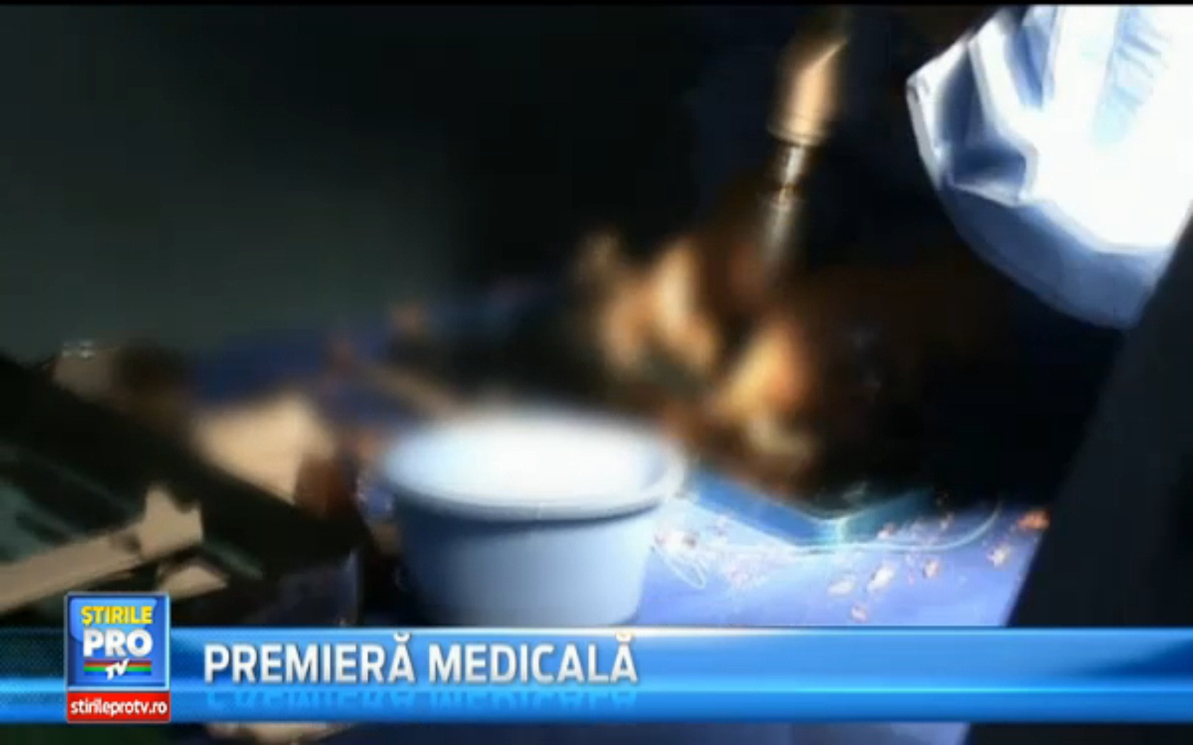 Premiera medicala inregistrata la Spitalul de Urgente din Targu Mures