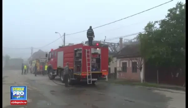 Incendiu nimicitor. Un barbat de 60 de ani din Alba a pierit in chinuri groaznice