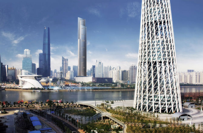 Chinezii vor avea cel mai rapid lift din lume. Urca la etajul 95 in 43 de secunde