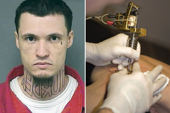 Tatuajul care il poate costa libertatea pe un american. Ce scrie pe gatul unui barbat acuzat de crima