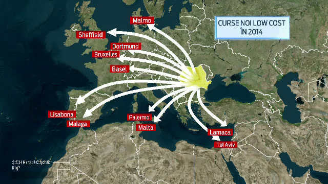Curse noi low-cost, in 2014