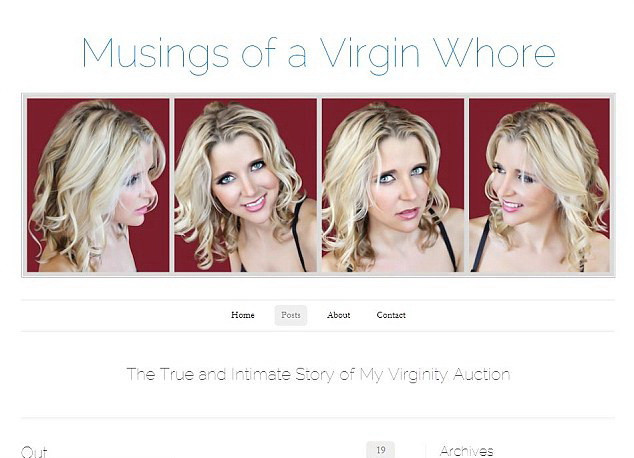 Studenta de 27 de ani care isi vinde virginitatea si-a expus chipul in public. Cum arata femeia