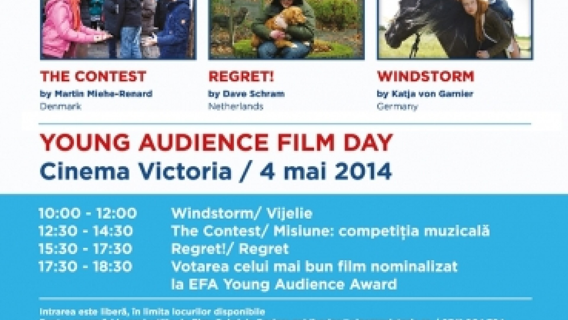 Au fost desemnati reprezentantii juriului EFA Young Audience Award