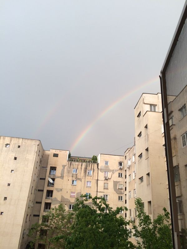 Imagini cu grindina de pe strazile din Romania, trimise de utilizatorii www.stirileprotv.ro - 20